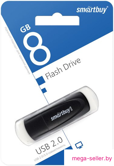 USB Flash SmartBuy Scout 8GB (черный)