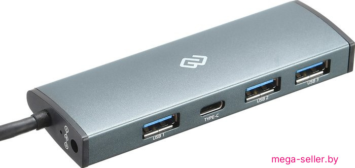 USB-хаб Digma HUB-3U3.0С-UC-G