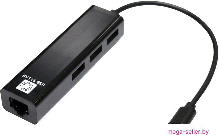 USB-хаб 5bites UA3C-45-09BK