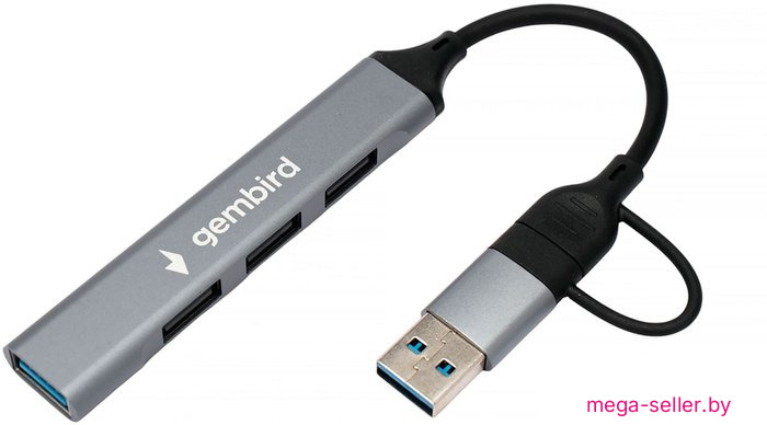 USB-хаб Gembird UHB-C204