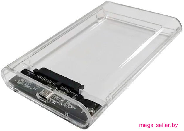 Бокс для накопителей 2.5" AgeStar 3UB2P6C (прозрачный)