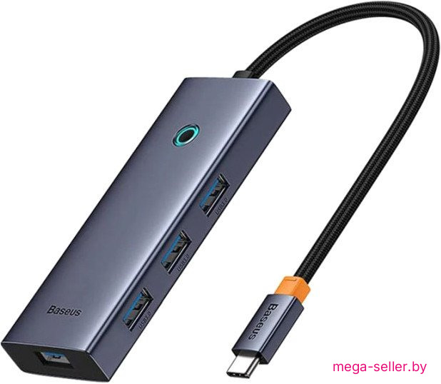 Док-станция Baseus Flite Series 4-Port USB-C Hub B00052809813-00