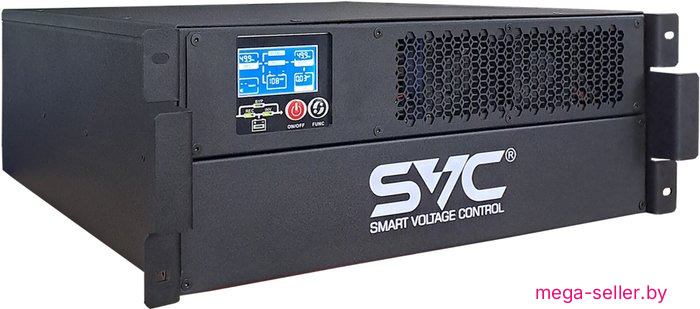 Источник бесперебойного питания SVC RT-3KL-LCD/RP8