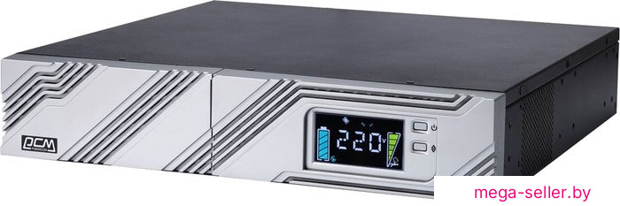 Источник бесперебойного питания Powercom Smart Rack&Tower SRT-3000A LCD