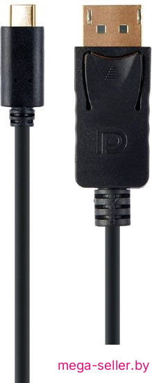 Кабель Cablexpert A-CM-DPM-01 USB Type-C - DisplayPort (2 м, черный)