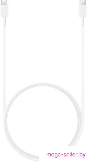 Кабель Samsung EP-DX310JWRGRU USB Type-C - USB Type-C (1.8 м, белый)