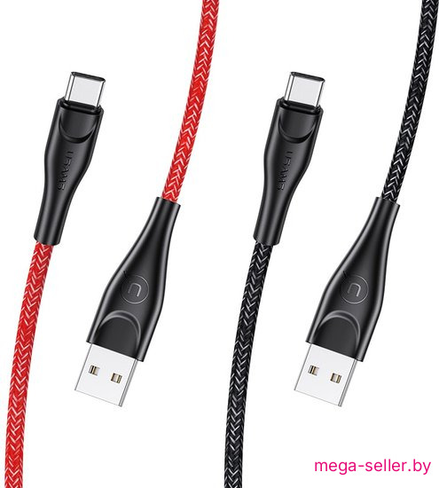 Кабель Usams U41 Type-C US-SJ392 (черный)