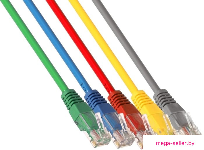 Кабель ExeGate UTP-RJ45-RJ45-5e-10M-GY 10 м (серый)
