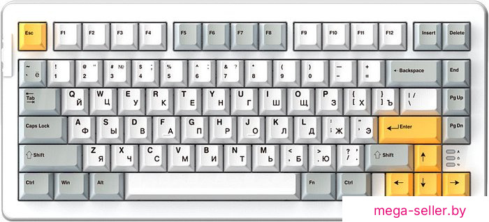 Клавиатура Dareu A81 (белый, Dareu Firefly)