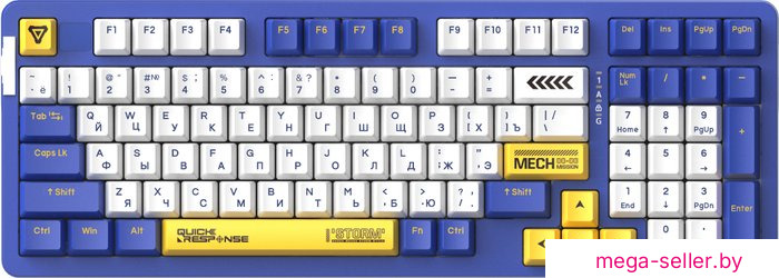 Клавиатура Dareu A98 (синий)