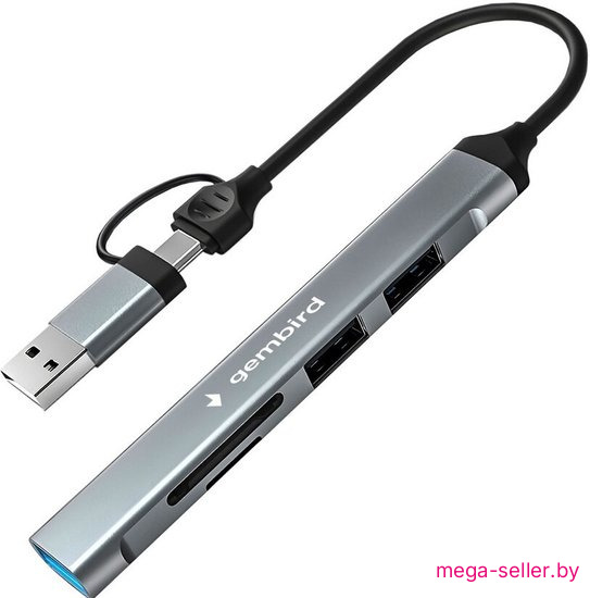 Карт-ридер Gembird FD2-MSD-3