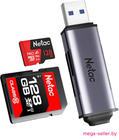 Карт-ридер Netac WK13 NT09WK13-30GR
