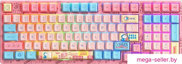 Клавиатура Akko 3098B Doraemon Macaron (Akko CS Jelly Blue)