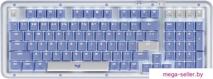 Клавиатура Logitech Alto Keys K98M 920-013042 (белый/синий, нет кириллицы)