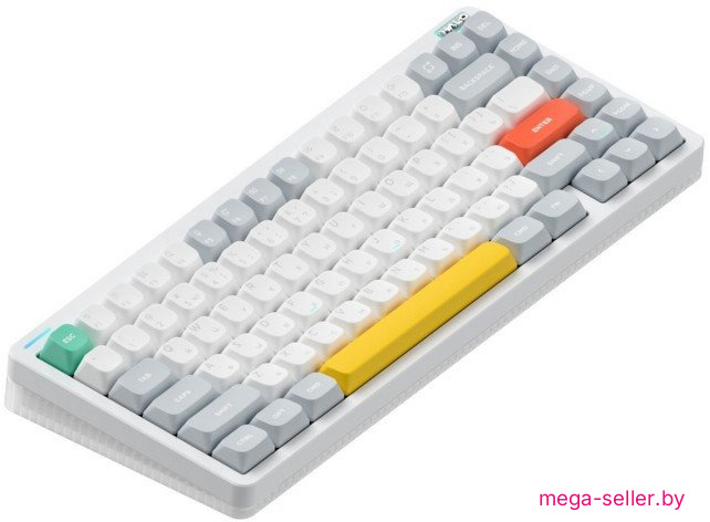 Клавиатура NuPhy Halo75 V2 Ionic White Silent (Red Switch)