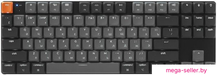 Клавиатура Keychron K1 V6 K1X-A1-RU (Keychron Low Profile Red)