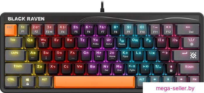 Клавиатура Defender Black Raven GK-417 45417