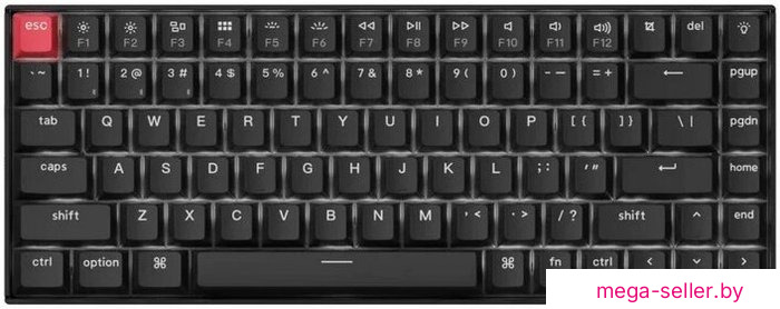 Клавиатура Keychron K2 V3 White LED K2X-A1Z-RU (Keychron Super Red)
