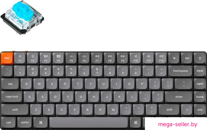 Клавиатура Keychron K3 Max RGB K3M-H2-RU (Gateron Low Profile Blue)