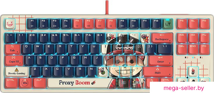 Клавиатура A4Tech Bloody x Savage Impact AT87 Proxy Boom