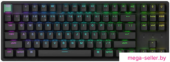 Клавиатура Keychron K8 HE Standard Edition Black K8H-J1 (Nebula Magnetic, нет кириллицы)