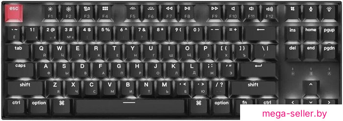 Клавиатура Keychron K8 V2 White LED K8X-A1Z-RU (Keychron Super Red)