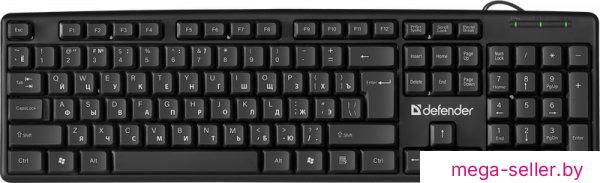Клавиатура Defender Element HB-520 USB (черный)
