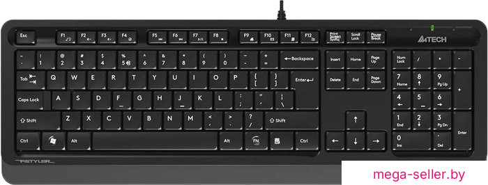Клавиатура A4Tech Fstyler FK10 (черный/серый)