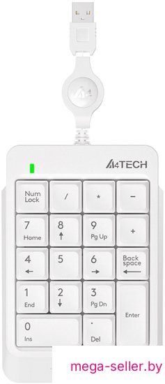 Цифровой блок A4Tech Fstyler FK13 (белый)