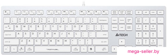 Клавиатура A4Tech Fstyler FX50 (белый)