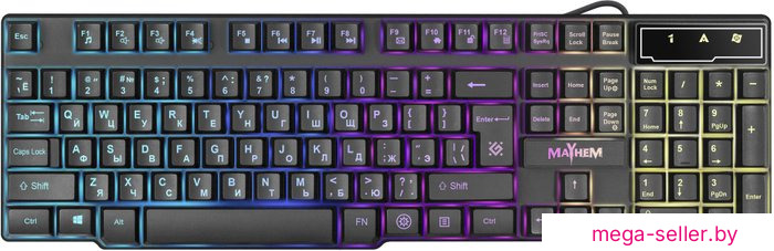 Клавиатура Defender Mayhem GK-360DL RU