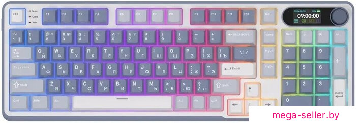 Клавиатура Royal Kludge RK-S98 RGB Ocean Blue (RK Cream)