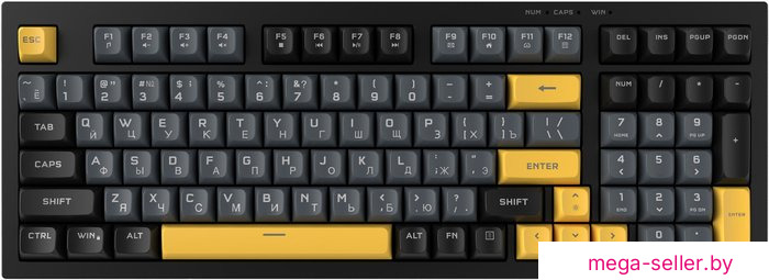 Клавиатура Ritmix RKB-598BL (черный/серый)