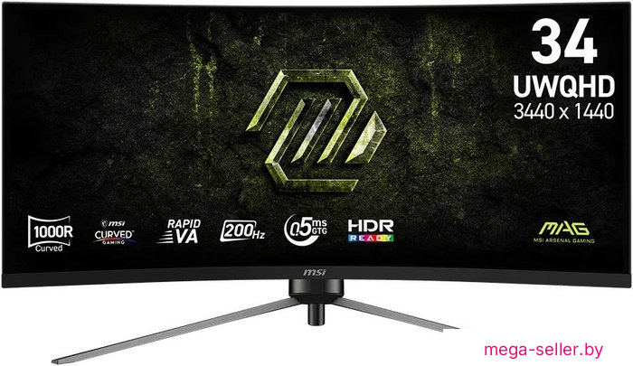 Игровой монитор MSI MAG 345CQRF E20