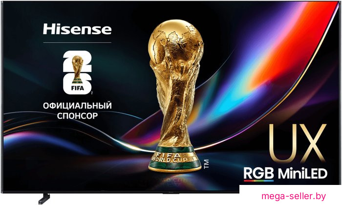 RGB miniLED телевизор Hisense 116UXQ