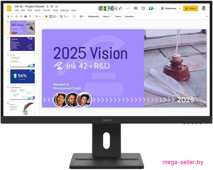 Монитор Lenovo ThinkVision E27Q-40 64BDGAS4CB