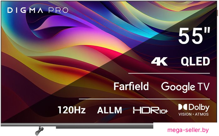 Телевизор Digma Pro QLED 55L