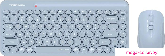 Офисный набор A4Tech Fstyler FG3200 Air (синий)