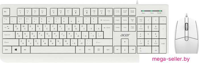 Офисный набор Acer OCC400 (белый)
