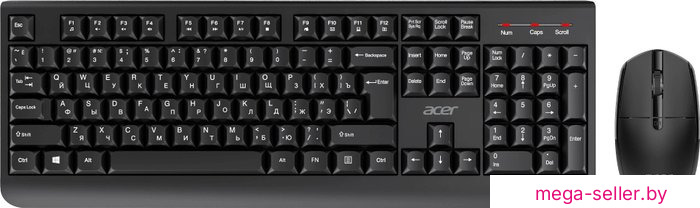 Офисный набор Acer OCC401 (черный)