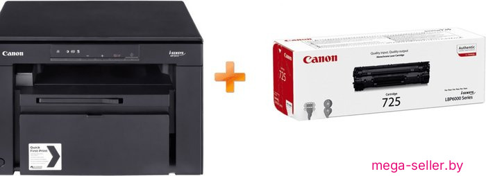 МФУ Canon i-SENSYS MF3010 + 1 картридж