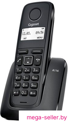 Радиотелефон Gigaset A116 (черный)