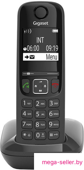 Радиотелефон Gigaset AS690 (черный)