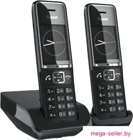 Радиотелефон Gigaset Comfort 550 Duo RUS (черный)