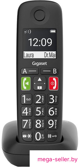 Радиотелефон Gigaset E290 (черный)