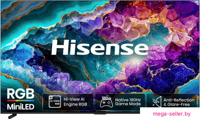 RGB miniLED телевизор Hisense 100UR8S