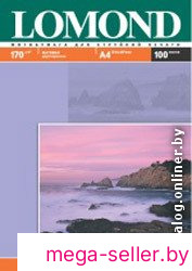 Фотобумага Lomond Матовая двухсторонняя A4 170 г/кв.м. 100 листов (0102006)