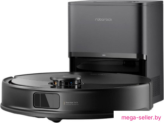 Робот-пылесос Roborock Q8 Max Pro+ Q8MPP52-02 (с русской озвучкой, черный)