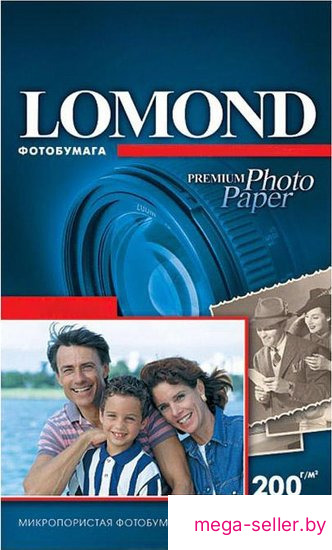 Фотобумага Lomond суперглянцевая односторонняя A6 200 г/кв.м. 750 листов (1106203)