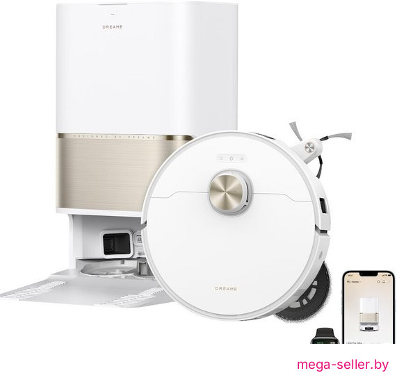 Робот-пылесос Dreame Robot Vacuum L50s Pro Ultra White RLL88HE (евровилка, белый)